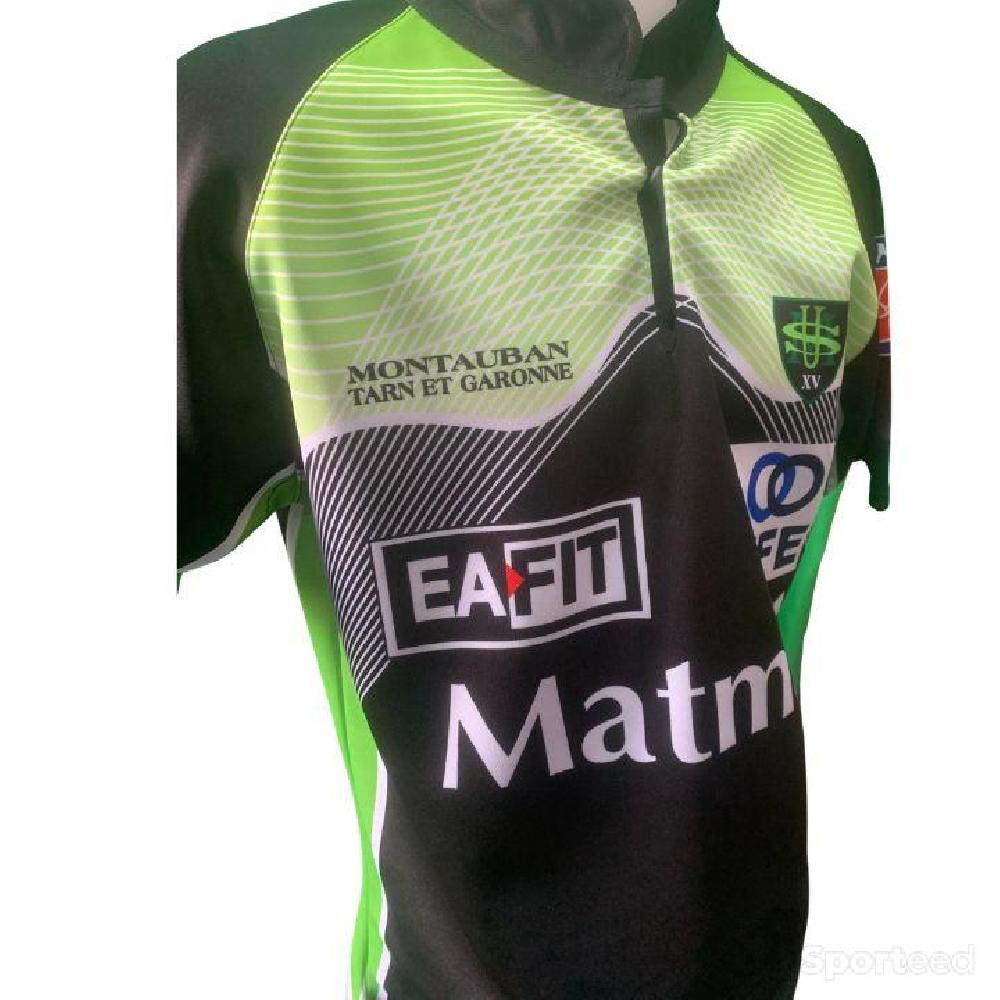 Rugby - Maillot de Rugby Replica US Montauban à Manches Longues - photo 2