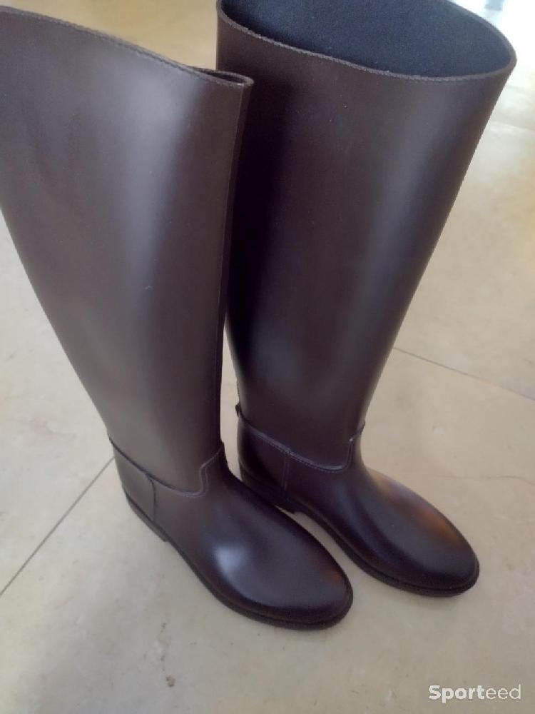 Equitation - Bottes équitation marron neuve taille 36 SarraZienne - photo 4