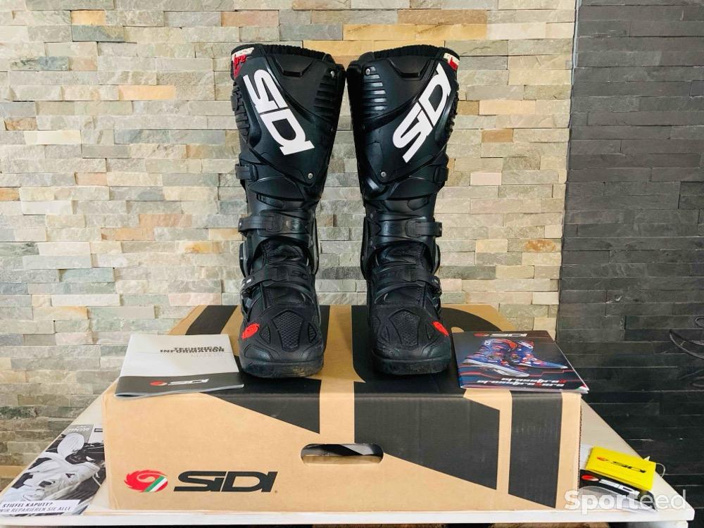 Moto cross - Bottes Cross Sidi Crossfire 3 SRS Noires T40 - photo 1