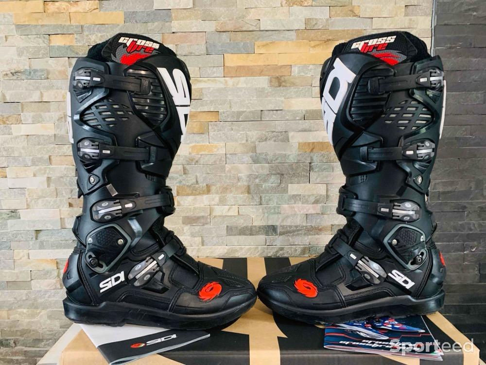 Moto cross - Bottes Cross Sidi Crossfire 3 SRS Noires T40 - photo 4