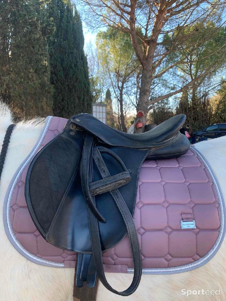 Equitation - Tapis de selle Félix rose  - photo 1