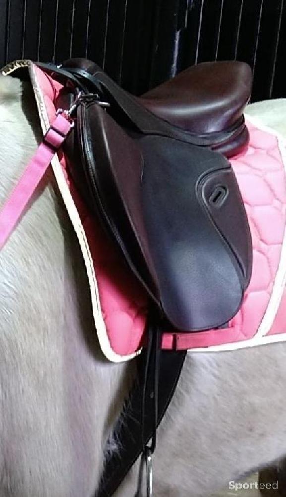 Equitation - Selle roméo cuir toute équipée  - photo 2