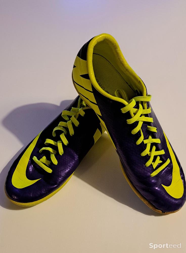 Football - Nike Mercurial Vapor IV - Violet/Jaune   - photo 1