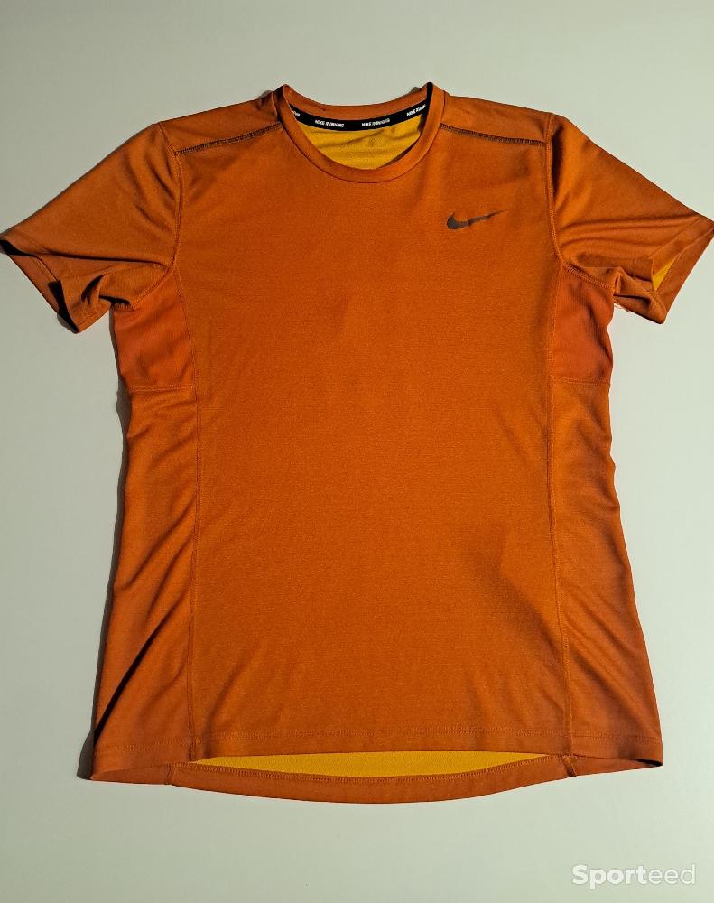 Vélo route - Maillot running Nike - couleur orange - Taille S - photo 4