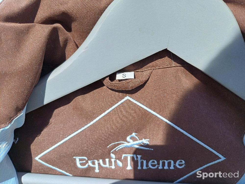 Equitation - Veste coupe-vent équitation homme Equithème. Taille S - photo 3