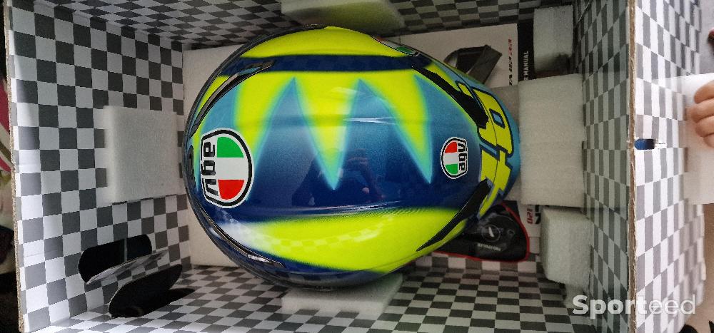 Moto route - Casque agv pista rr Valentino rossi  - photo 3