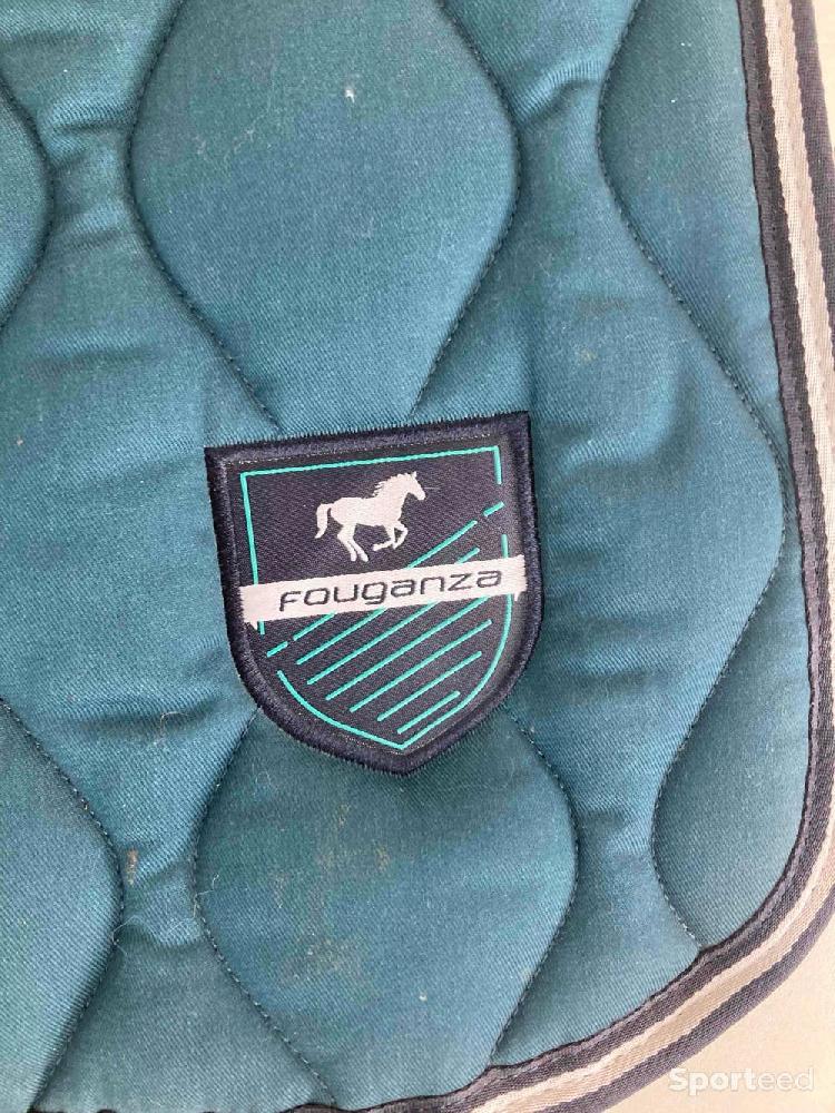 Equitation - Tapis fouganza bleu canard  - photo 1