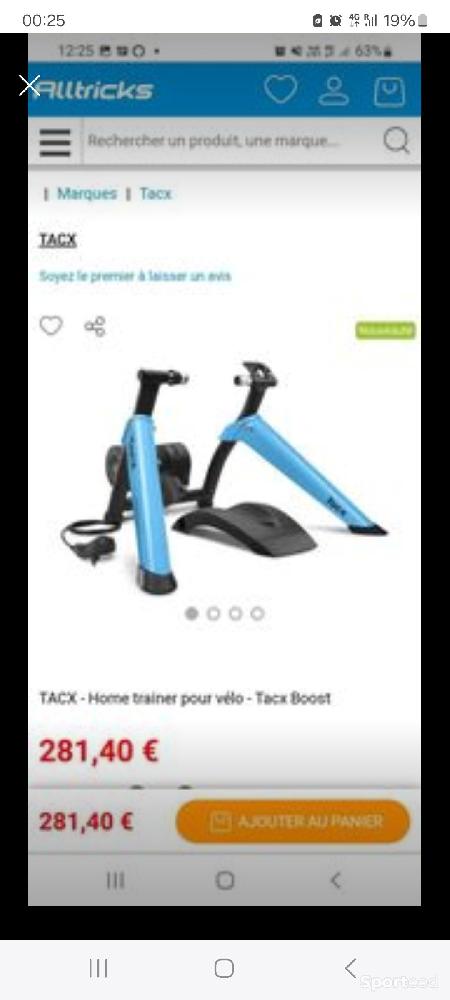 Vélo route - Home trainer - photo 2