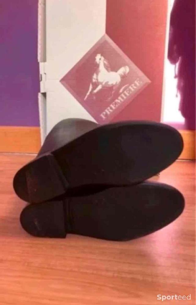 Equitation - Bottes d’équitation PVC noires 42 - photo 5