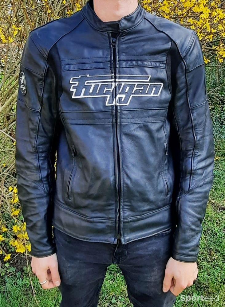 Moto route - Blouson Furygan cuir - photo 1