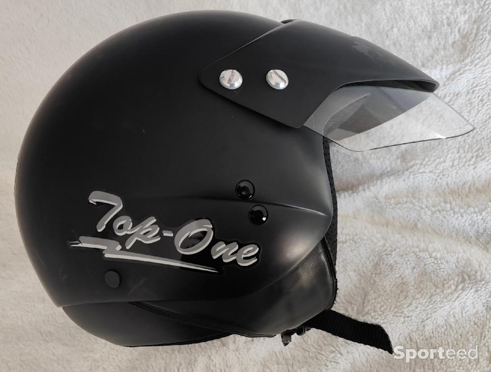 Moto route - Casque Jet AIROH  Top one  - photo 1