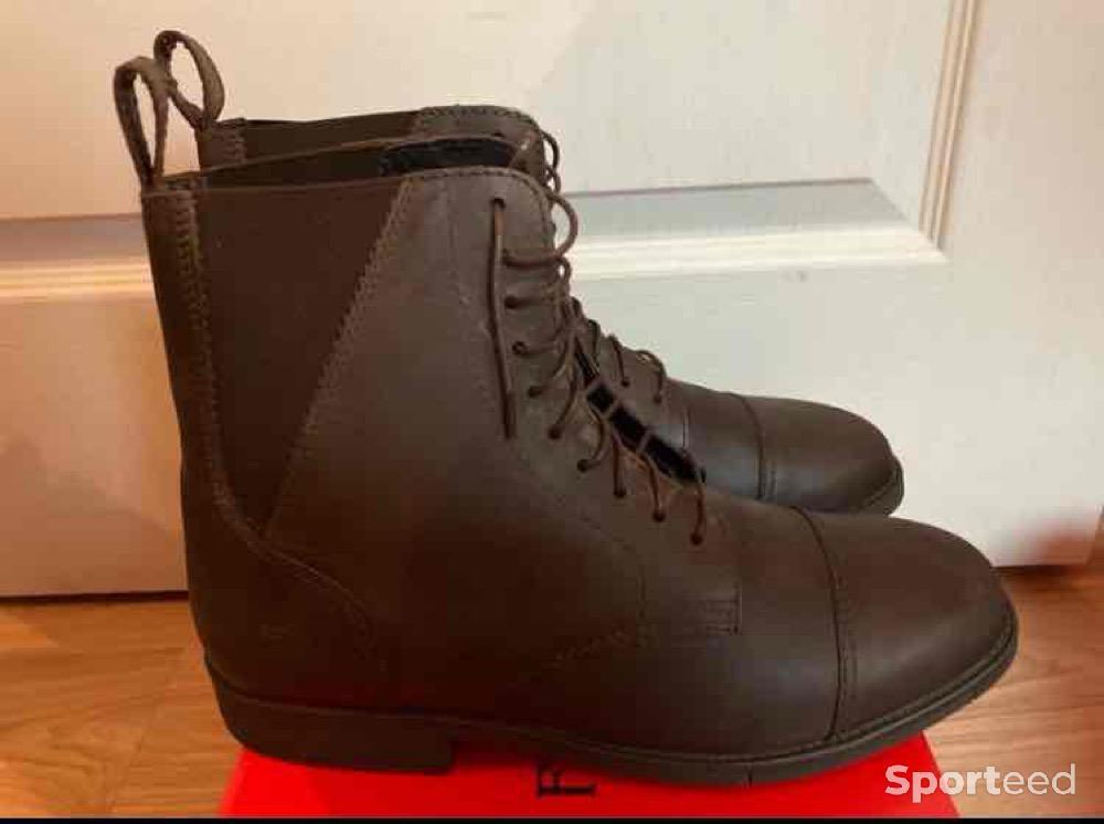 Equitation - Boots Flyshoes marron 36 - photo 2