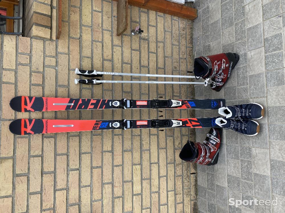 Ski alpin - Ensemble ski 12ans ski, chaussures, bâtons, après-ski, - photo 1
