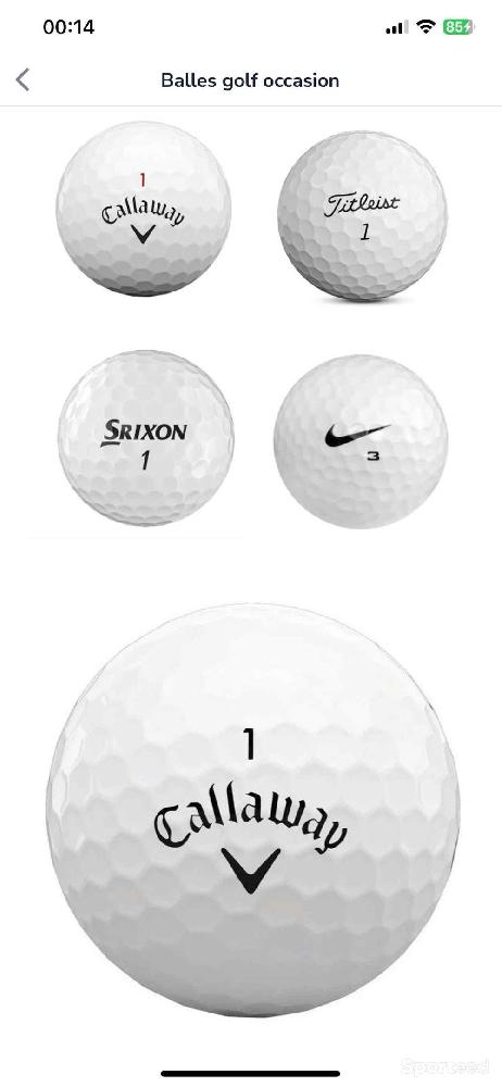 Golf - Balles de golf - photo 2