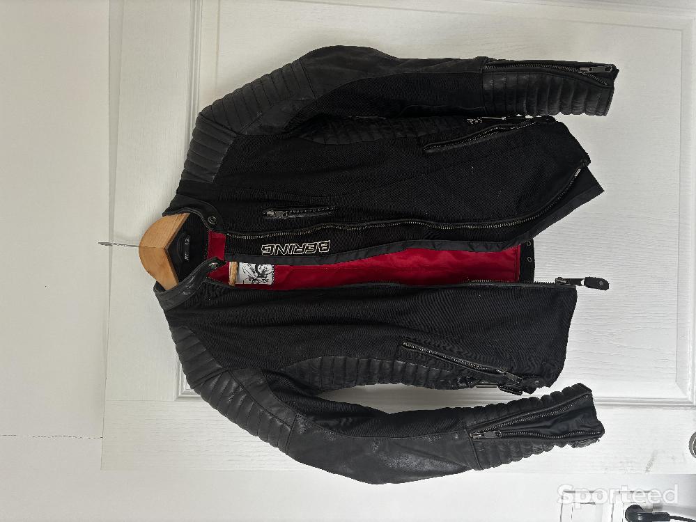 Moto route - Blouson cuir BERING - photo 1