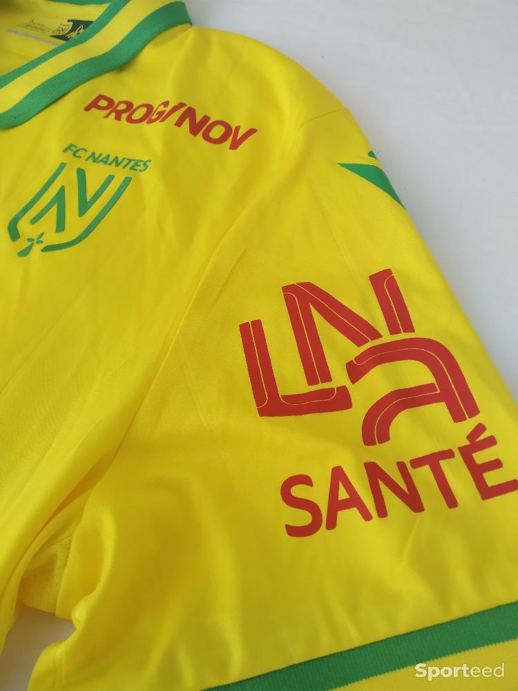 Football - Maillot Nathan Zézé-FC Nantes-Porté, Signé avec Certificat - photo 4