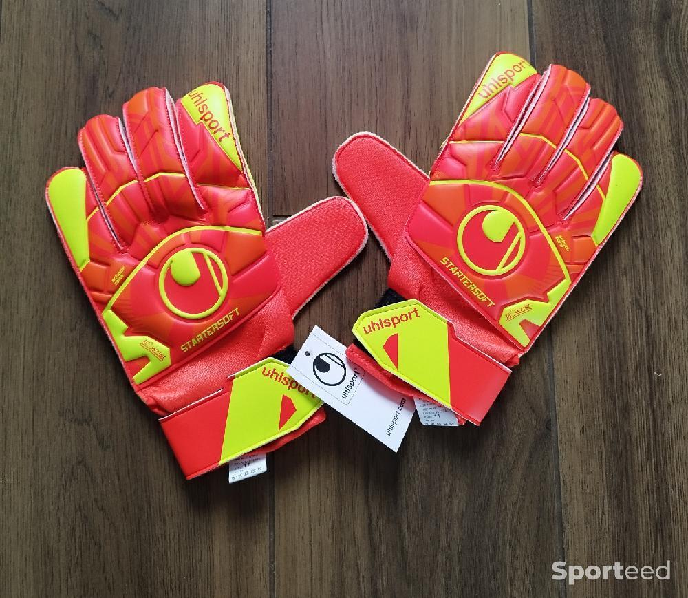 Football - Gants de Football gardien de but Uhlsport Taille 11 neufs et étiquetés  - photo 1