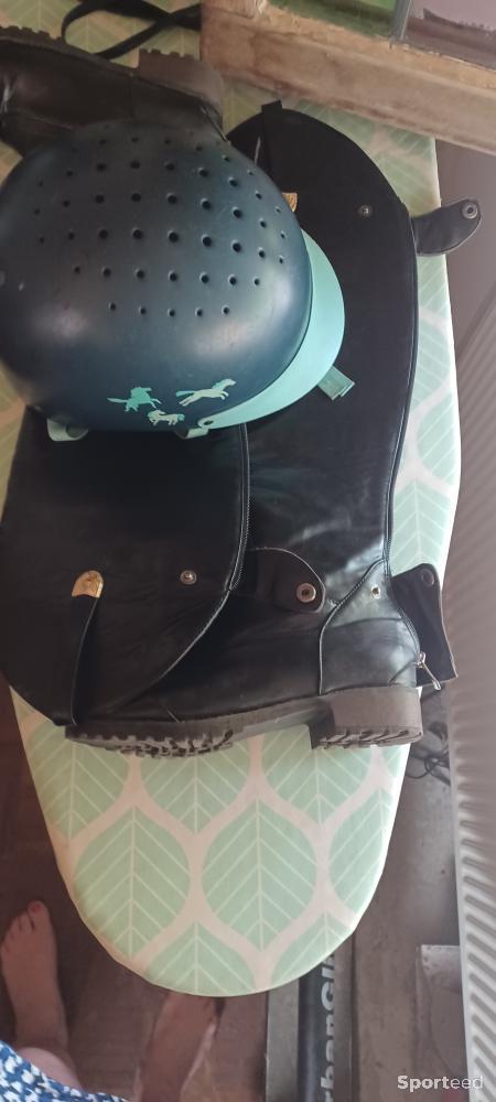 Equitation - Bottes taille 38 + bombe 50 euros à Zellik  - photo 2