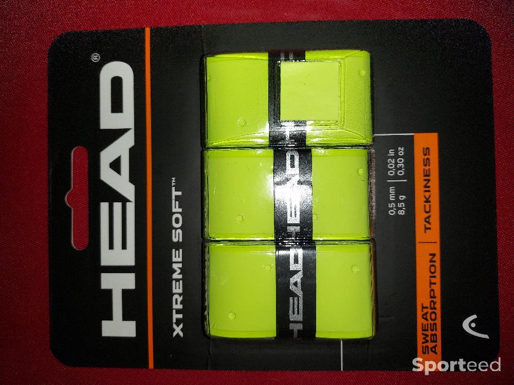 Tennis - SURGRIP HEAD XTREMESOFT (X3) JAUNE EN LOT - photo 2