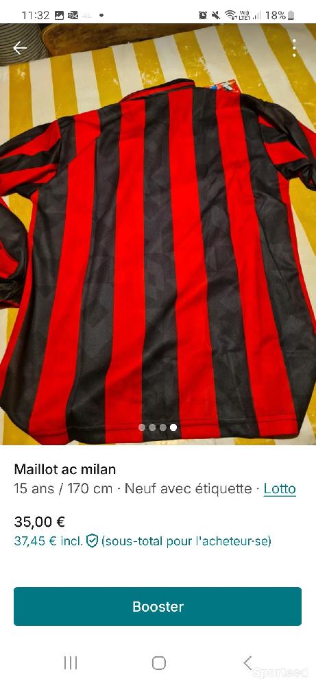 Football - Maillot ac milan - photo 3