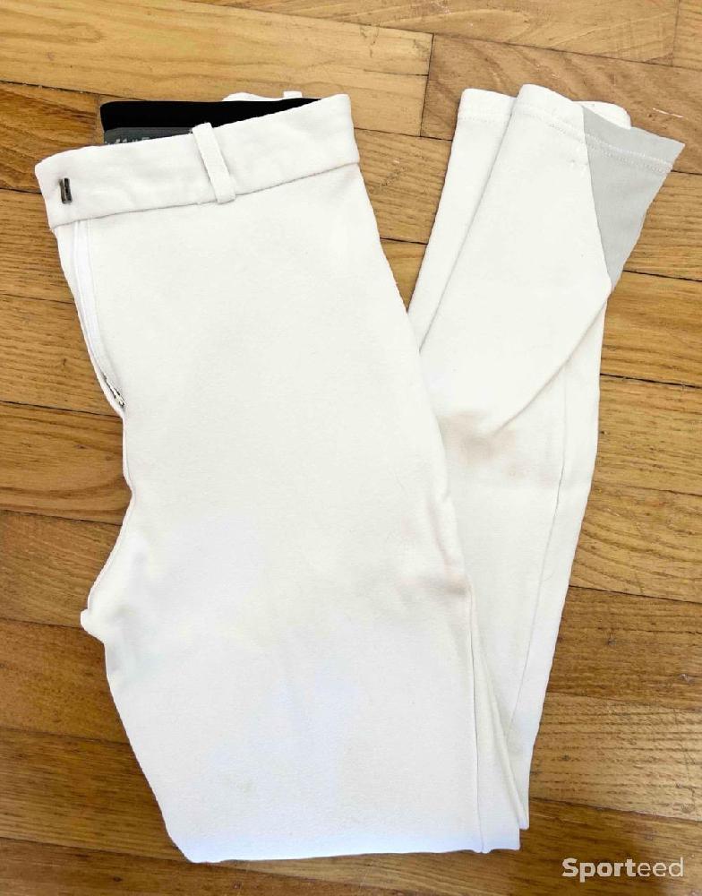 Equitation - Pantalon de concours blanc fouganza - photo 1