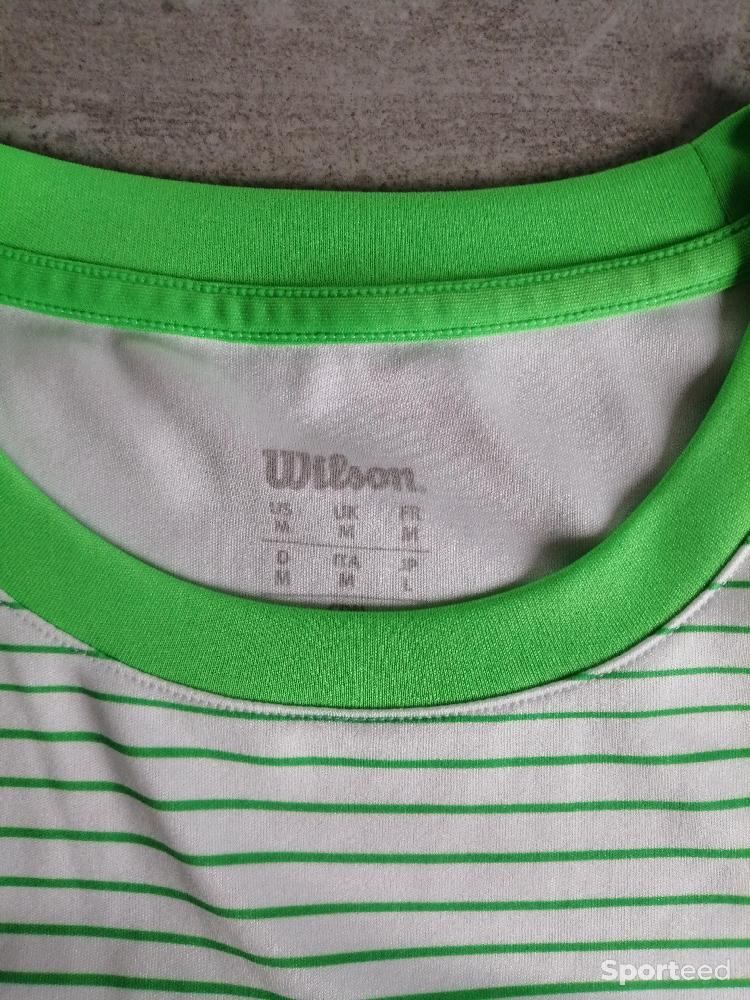 Tennis - Tee shirt Wilson, taille M d'occasion  - photo 2