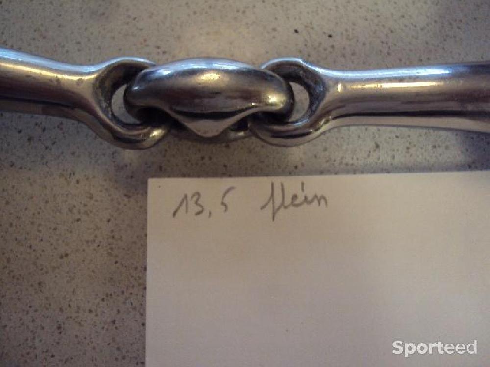 Equitation - mors à olive double brisure - 13.5 cm - plein  - photo 5