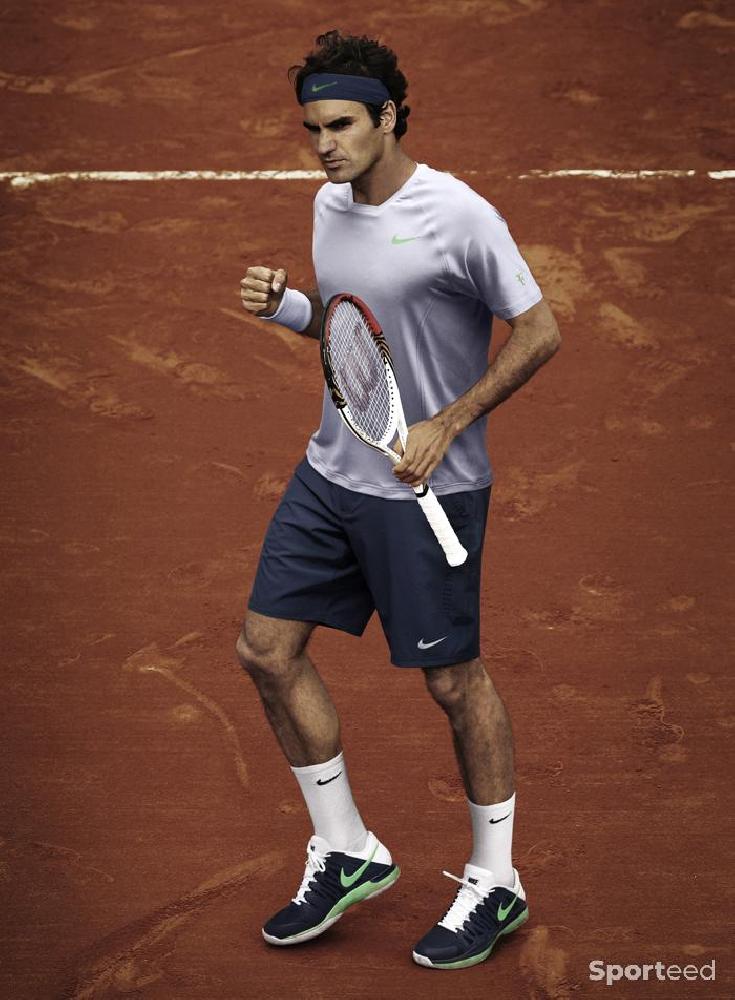 Tennis - Short Federer : Roland Garros 2013 - photo 1