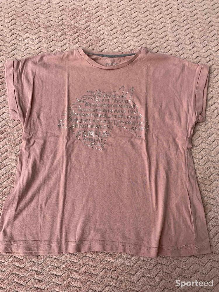 Equitation - T shirt rose - photo 1