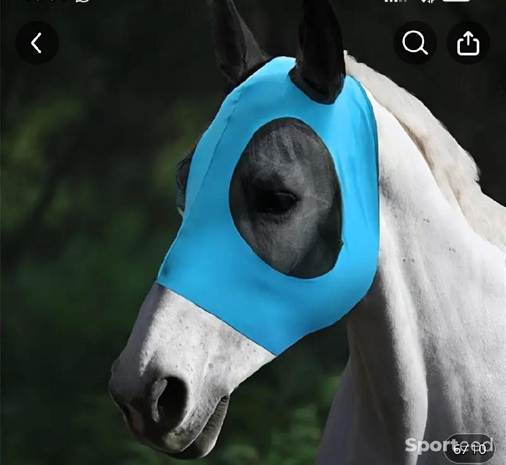 Equitation - Masque à mouche taille poney Small - photo 1
