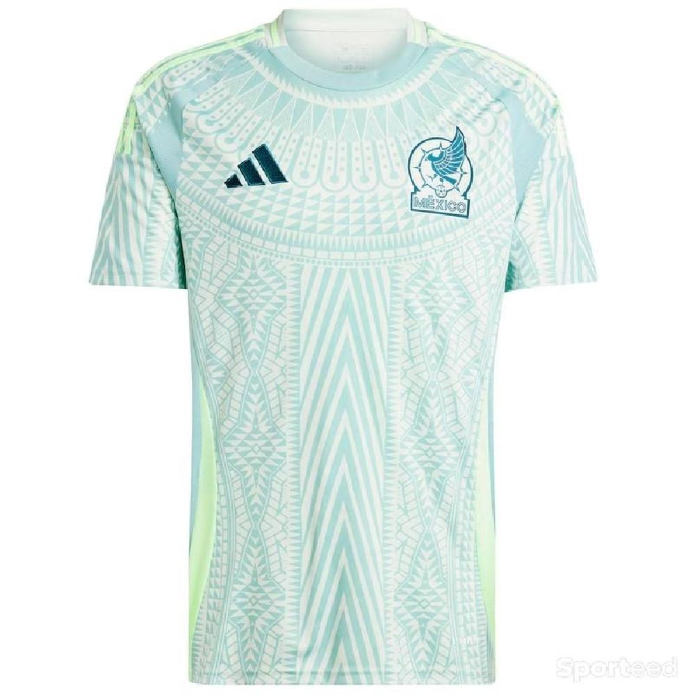 Football - Maillot Mexique Extérieur officiel Adidas - COPA AMERICA 2024 - Vert neuf - photo 1