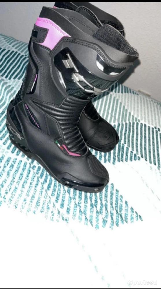 Moto route - Botte moto femme  - photo 2