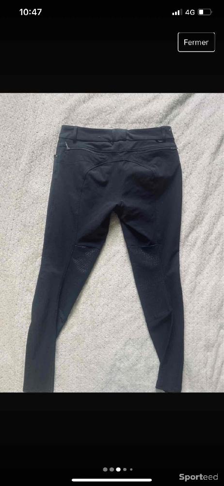 Equitation - Pantalon d’équitation fouganza noir taille M - photo 3