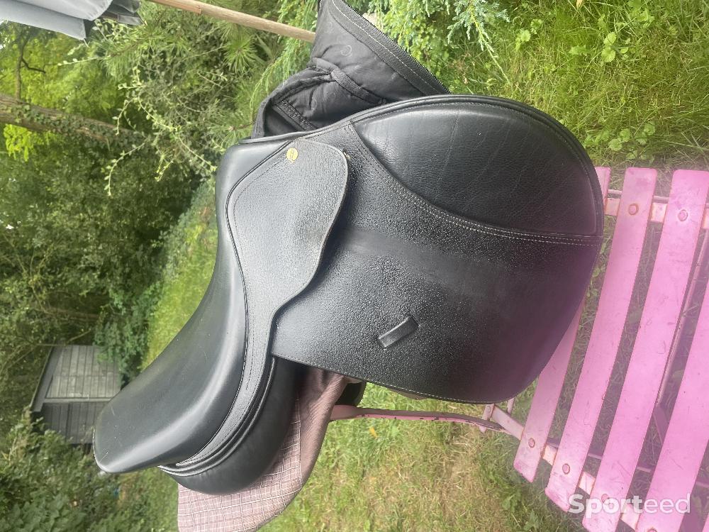 Equitation - Selle Henri de Rivel advantage cuir noir  - photo 1