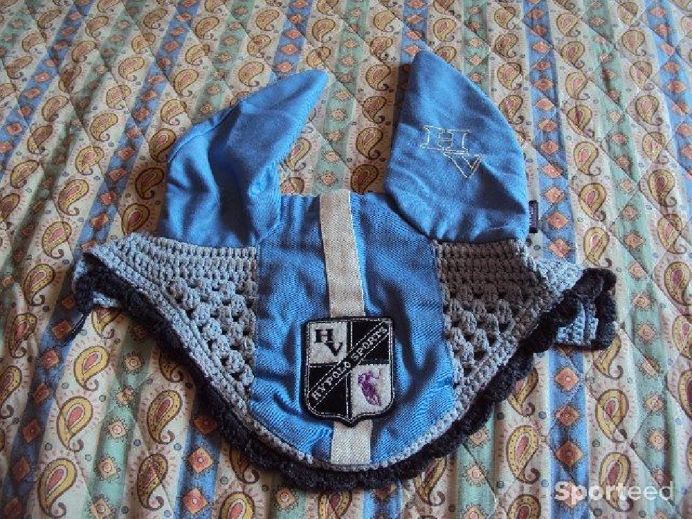 Equitation - bonnet de travail anti-mouches - taille cheval - HV Polo - photo 1