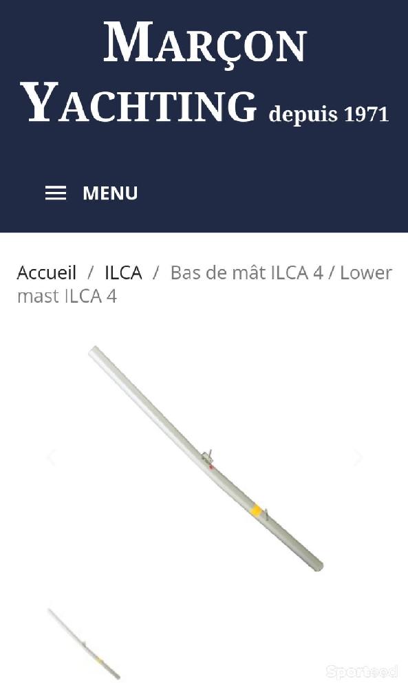 Nautisme - Bas de mât ILCA 4 - photo 2