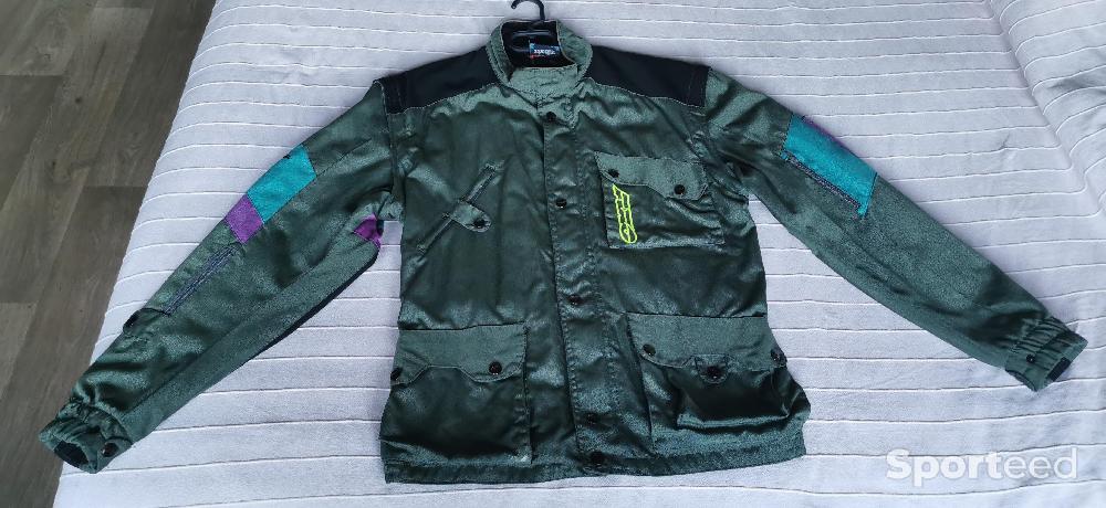 Moto cross - Veste moto textile enduro AXO Taille M vintage. - photo 1