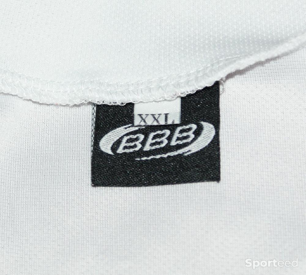 Vélo route - Maillot vélo été manches courtes - homme - blanc - xxl - marque 'BBB' - photo 4