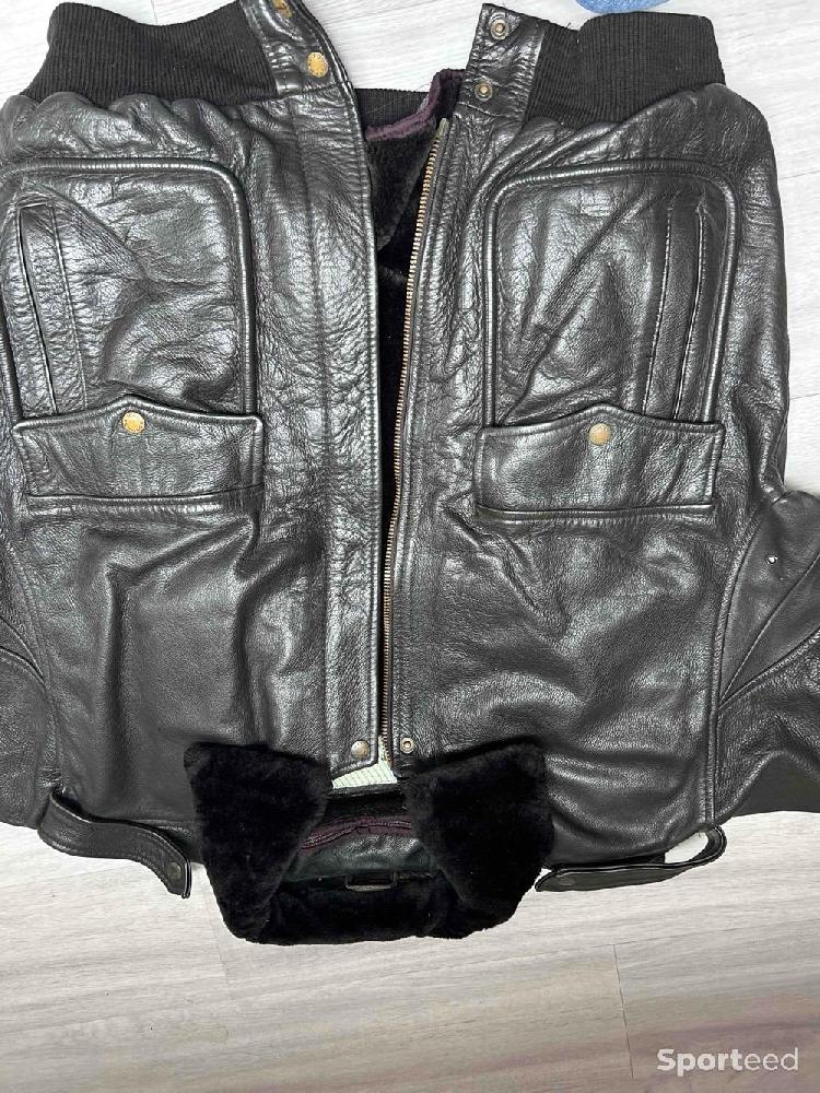 Moto route - Blouson aviateur - photo 1