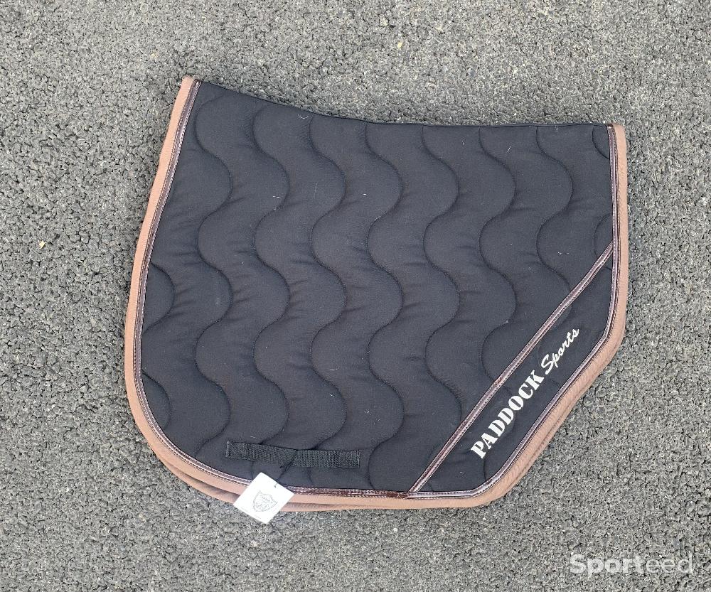 Equitation - tapis paddock sport neuf noir et marron - photo 1