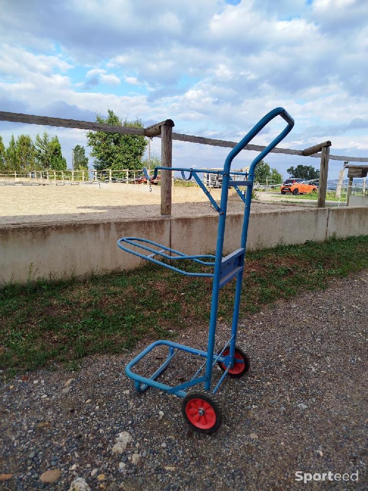 Equitation - Chariot porte selle  - photo 1