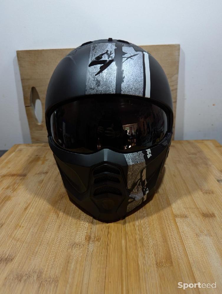 Moto route - Casque moto exo combat 2 taille XL - photo 4