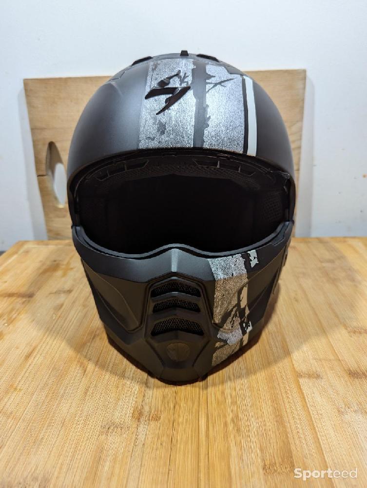 Moto route - Casque moto exo combat 2 taille XL - photo 5