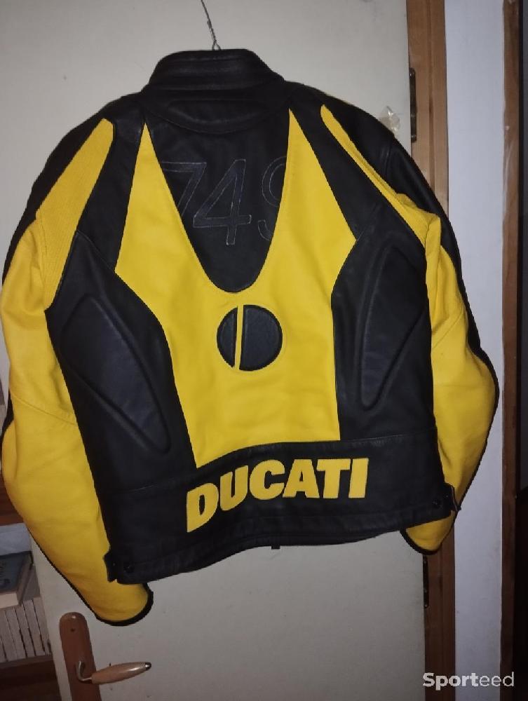 Moto route - Combinaison moto cuir Ducati (Dainese) - photo 2