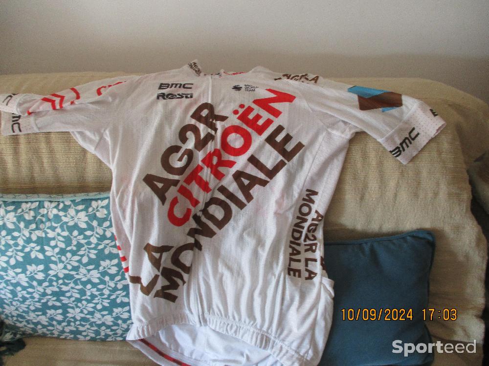 Vélo route - Maillot pro Ag2r Citroen M/C  taille XL - photo 1