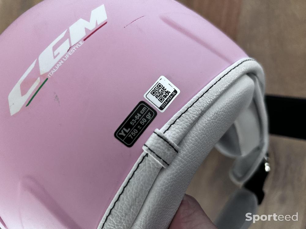 Moto route - Casque scooter rose T 53/54cm - photo 5