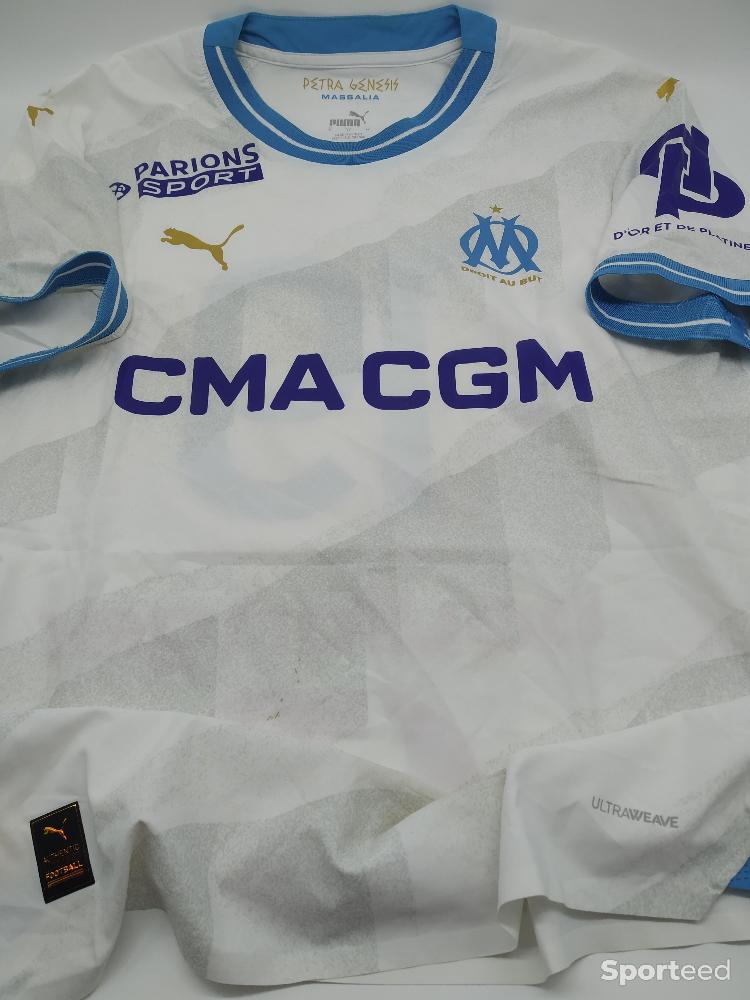 Football - Olympique de Marseille - Maillot porté/signé par Geoffrey Kondobia - photo 3