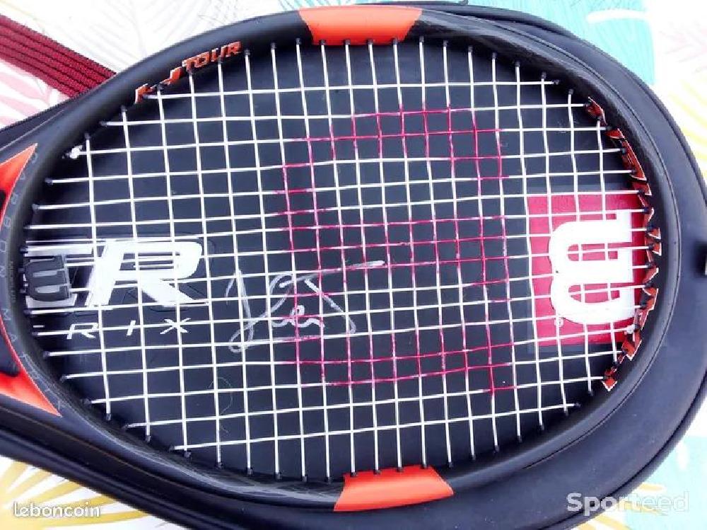 Tennis - Raquette tennis Wilson Hammer Tour Carbon Matrix et sa housse - photo 1