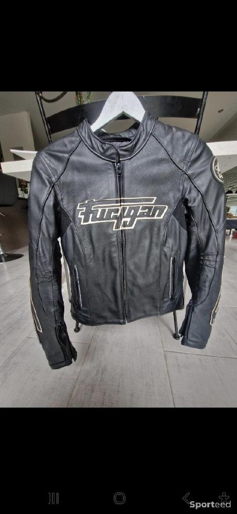 Moto route - Blouson cuir moto Furygan  - photo 1