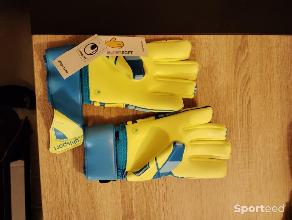 Football - Gants de foot uhlsport supersoft taille 9.5 - photo 1